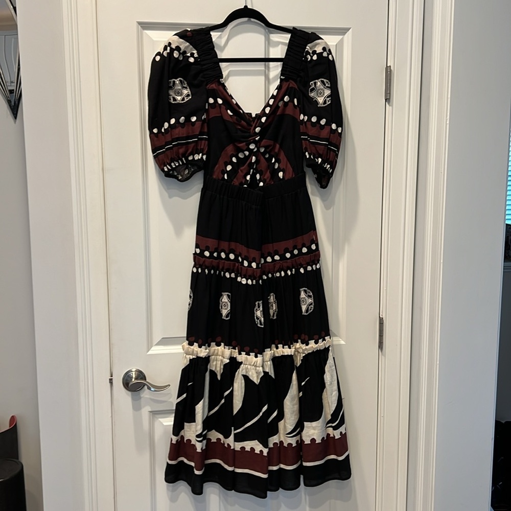 Tribal print fashion dress